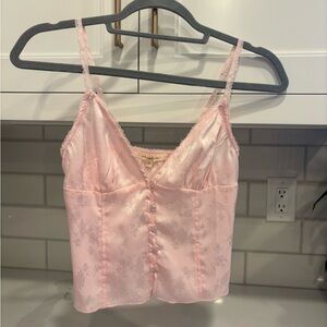 Etcetera Blush Satin Camisole